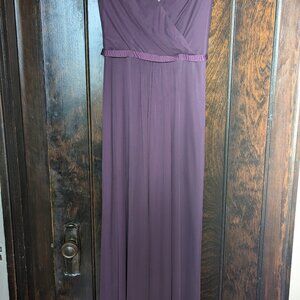 Bridesmaid Dress - Dark Purple - size 2